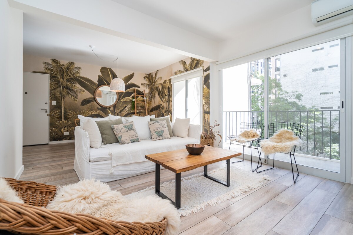 Apartamento de 1 quarto novo em Palermo