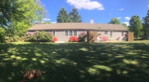 Large and Stylish Ranch Centrally Located