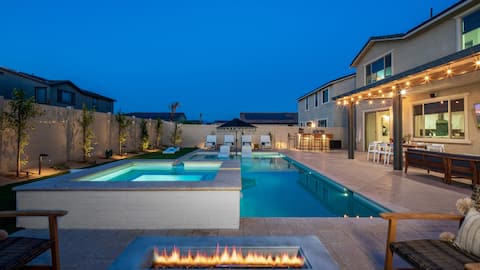 California Desert House - Pool, Spa, Pool Table