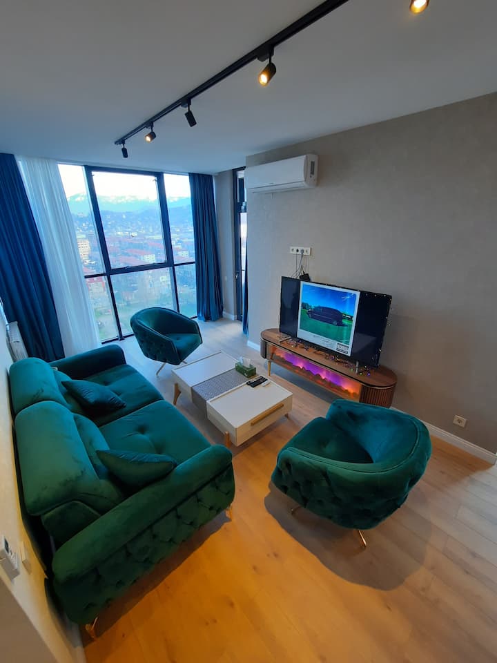 Apartment With A Panoramic View - Batumi