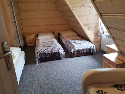 Pod Limbami guest rooms,
double room