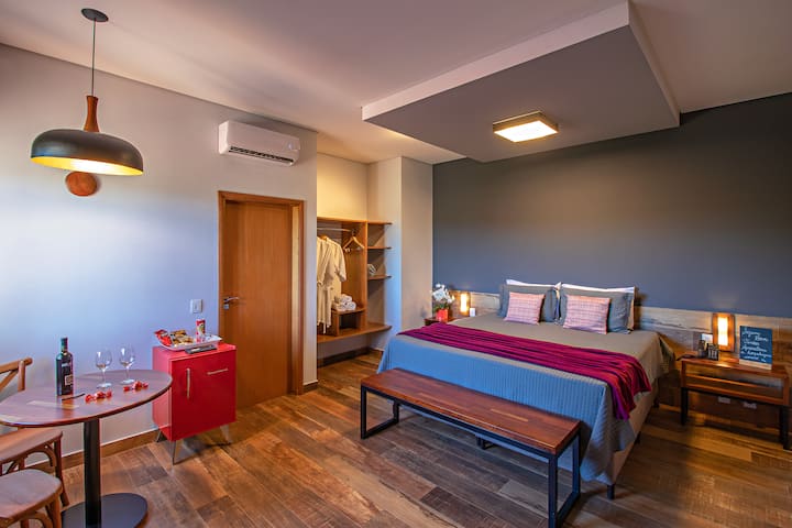 Aparthotel 1 quarto, com jacuzzi