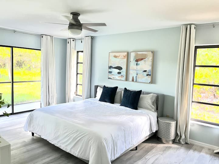 Master suite na godoro la King memory povu