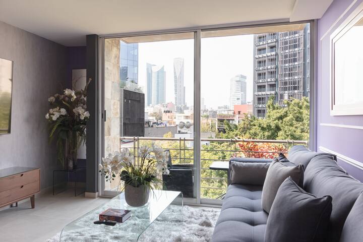 3 Hip&Chic Apts with Private Rooftop in Roma Norte