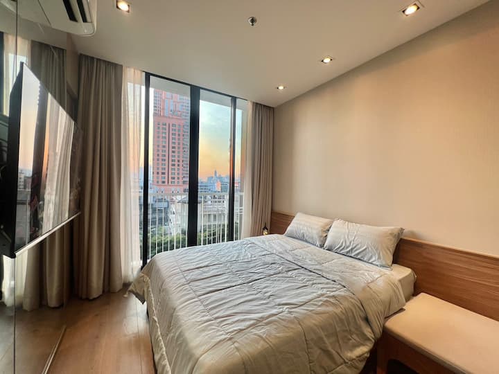 Park Origin 24 / New Luxury Studio / Free Wi-fi - Bangkok