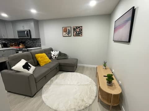 Top performing Airbnb: Luxury 1 Bedroom Basement Suite in Holmwood Sector