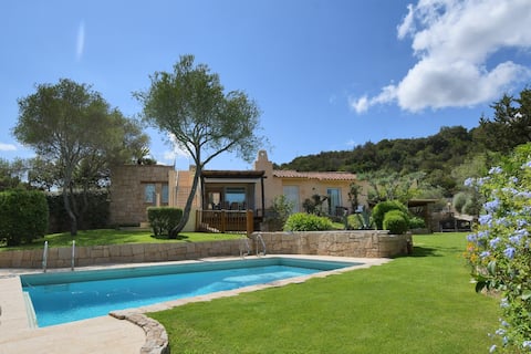 [Detached private pool villa] and sea view