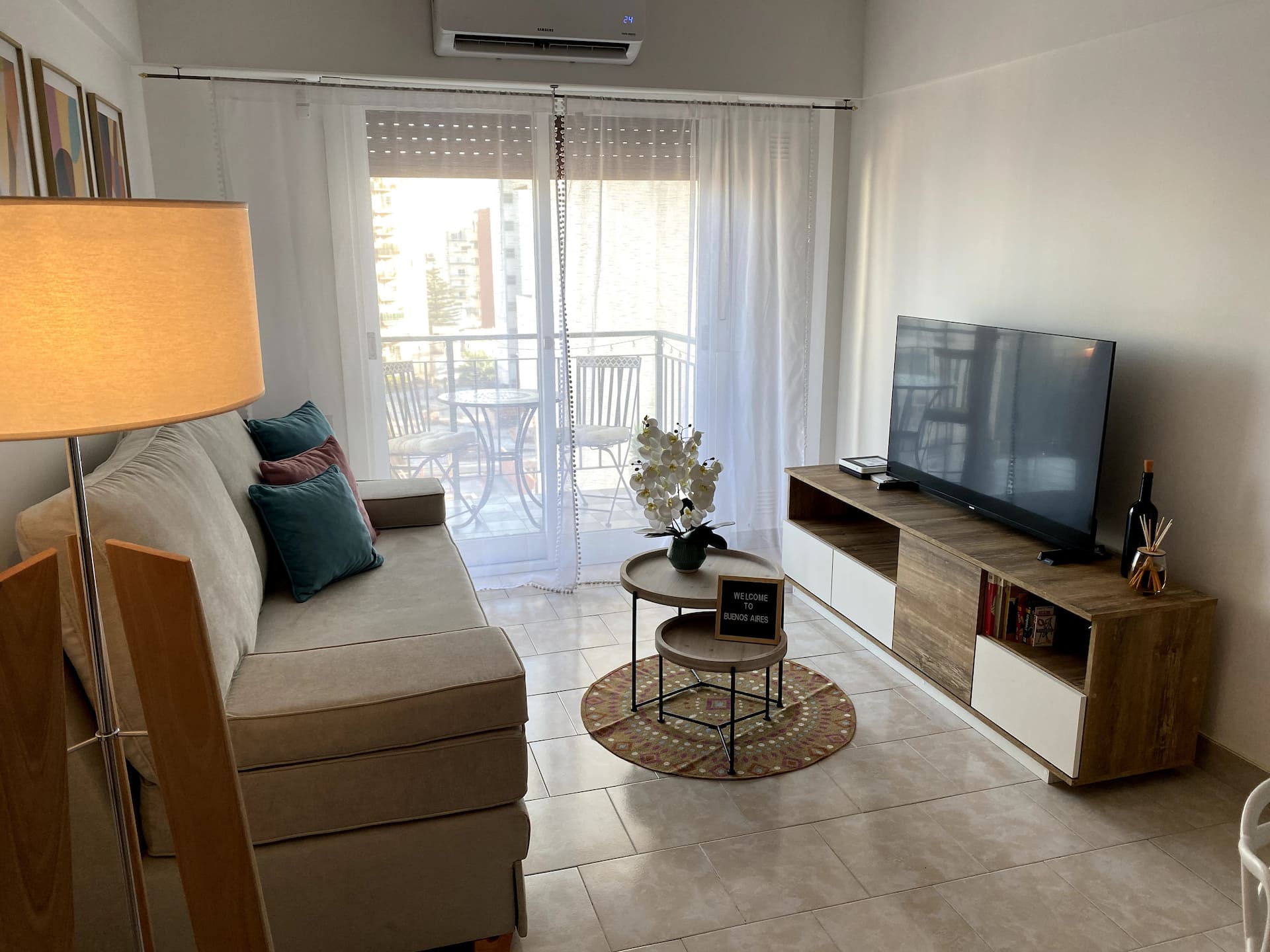 Apartment with balcony terrace in Barracas
