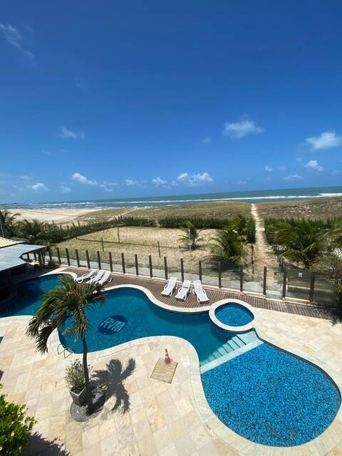 Chalé beachfront Genipabu.