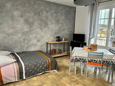 Top performing Airbnb: Independent studio in detached house in Nancy