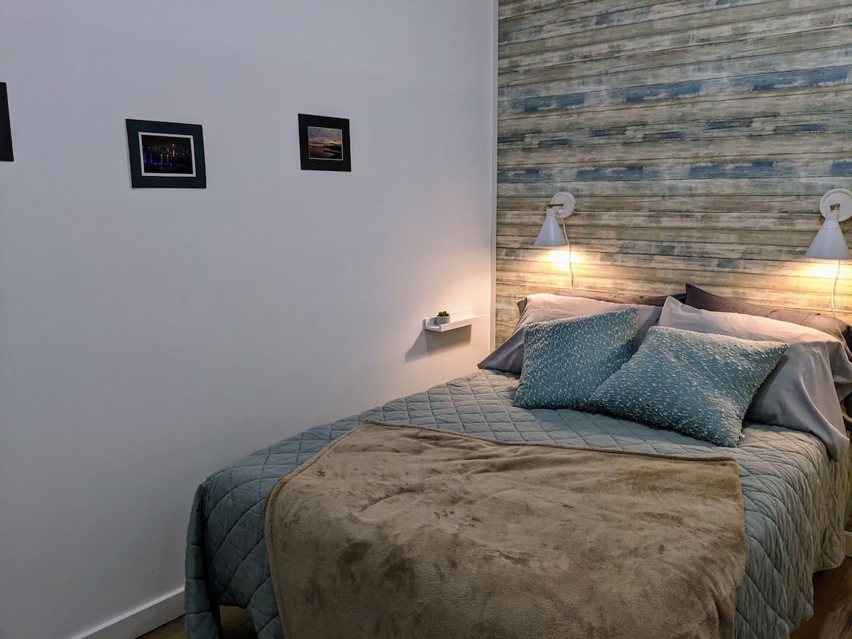 Bedroom 1 with full size bed