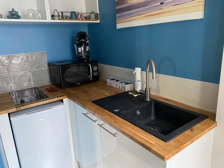 Balinette Studio 2  Personnes Avec Terrasse Jardin - Mios