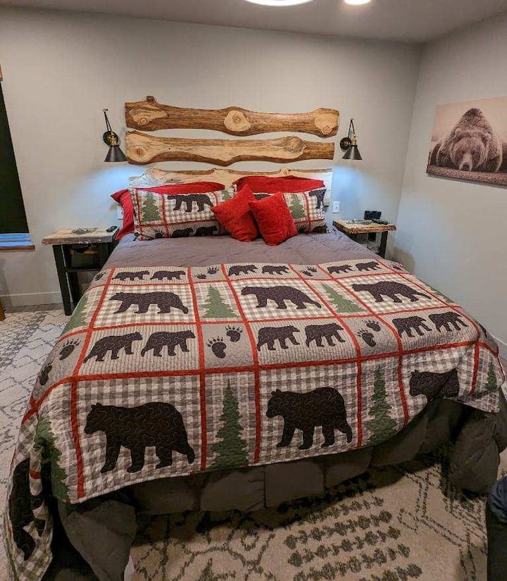 חדר שינה מס '2, מיטת קליפורניה קינג.