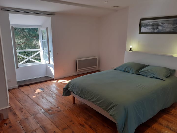 Habitación con cama doble