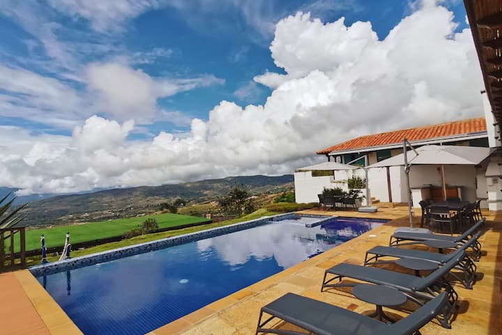 Villa Salomé is the best view and climate in the region. - Villas for Rent  in San Gil, Santander, Colombia - Airbnb