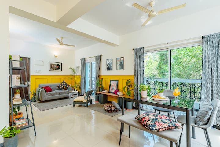 Limón -Cozy Forest Mornings @ Pause Project 1bhk - Goa