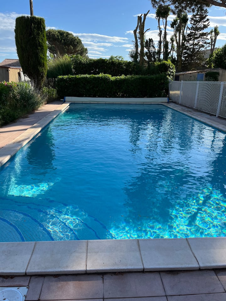 A 300m De La Mer, Grande Maison Dans La Verdure. - Valras-Plage
