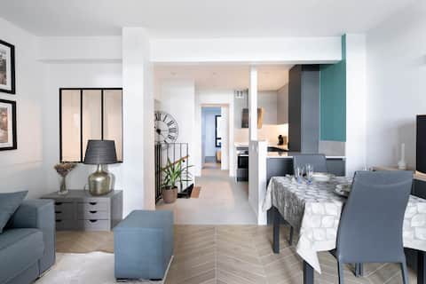 Loft 52m²+parking 15 min from Paris center