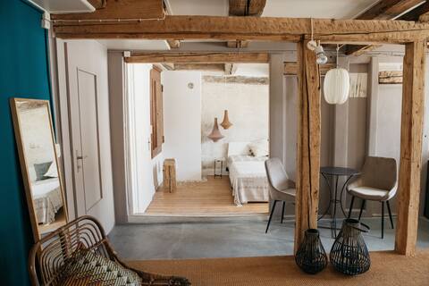 Cocooning high above the river