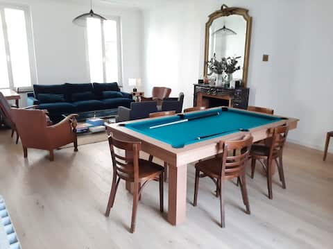 Large family/couple reunion house 1h from Paris