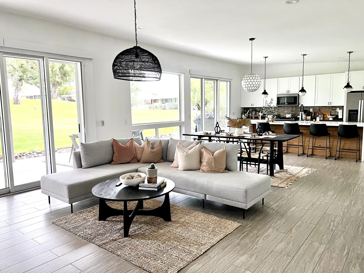 Top performing Airbnb: Bohemian Wells - The Pink Door | 3 Bedroom + Pool in Indian Wells