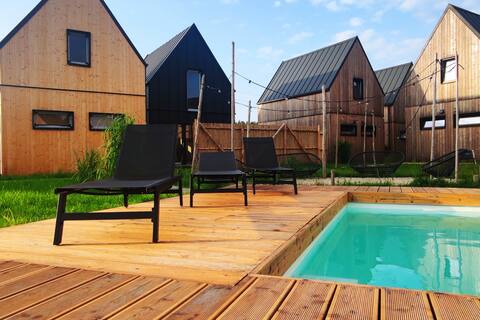 Beach Rusinowo Comfortable, year-round cottages 003