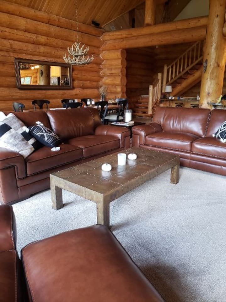 Beautiful Large Log Home In The Woods Mt Si Views - Olallie State Park, North Bend