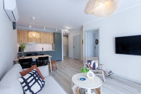 Top Airbnb: Jantar, Morza Szum Apartment in Gmina Stegna