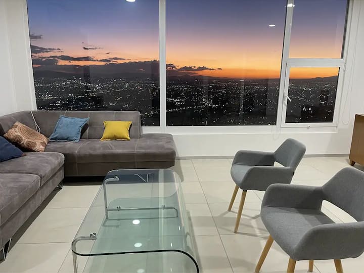 Departamento con gran vista! Apartamentos en alquiler en Santiago de