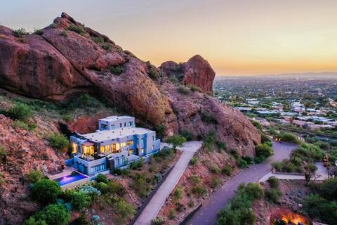 Luxury 7BR Dream Villa Top of Camelback Best Views