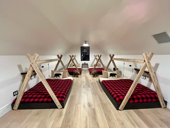 Chambre principale quatre à l'étage