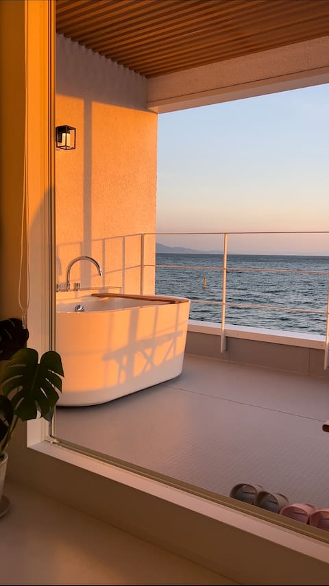 [Maximum 8 people] Private villa with sauna and dog run (pets allowed)