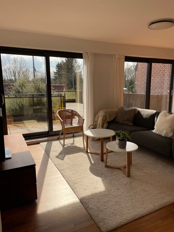Spacious, light-filled duplex.