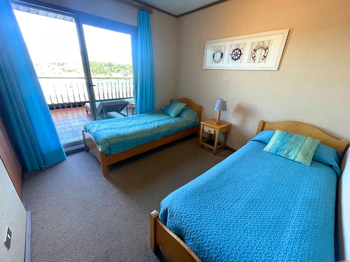 带2张单人床的第二间卧室/带2张1米宽单人床的第二间卧室