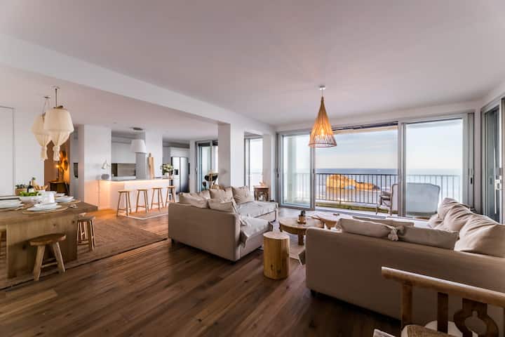 Exclusive Sea View/ Beach Access/ 10 Slp/ 1parking - Biarritz