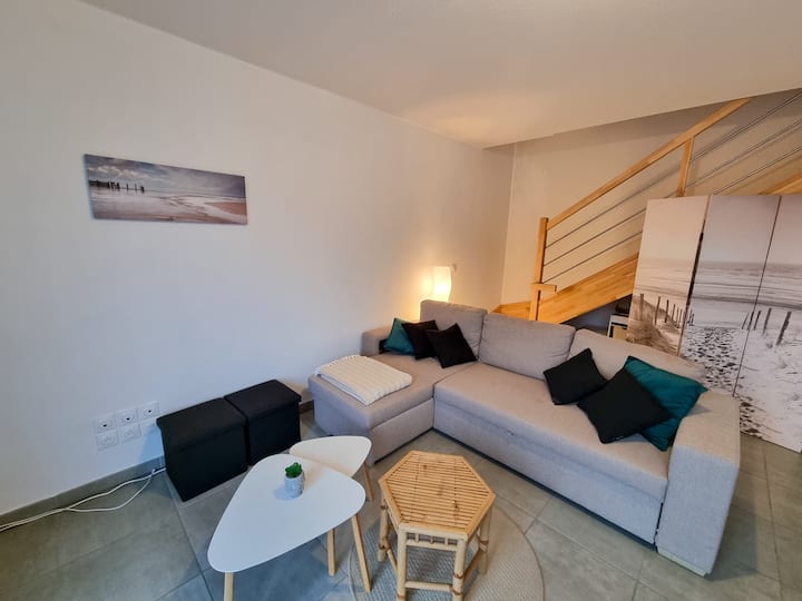 Mimimael~duplex Cosy 4 Pp Proche Océan - Mimizan