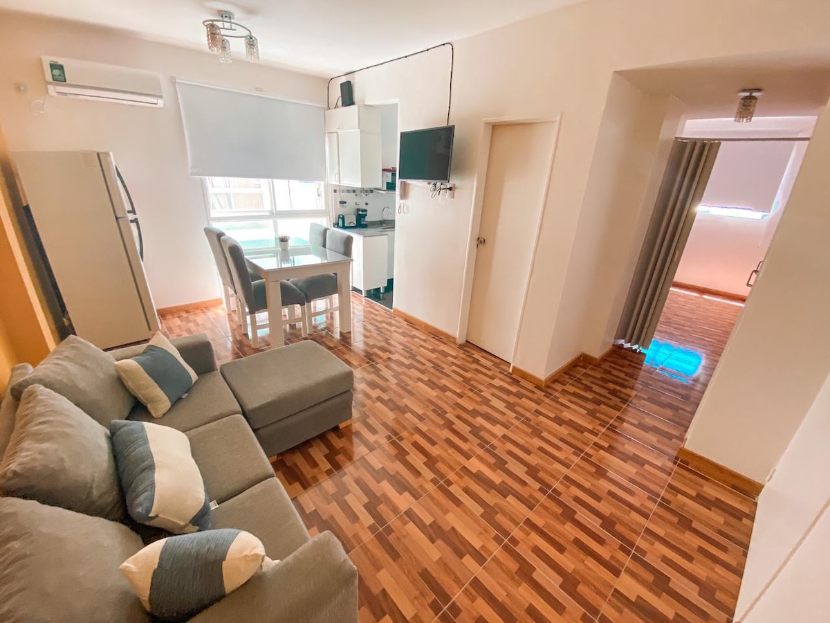Apartamento mobiliado de 1 quarto no Retiro