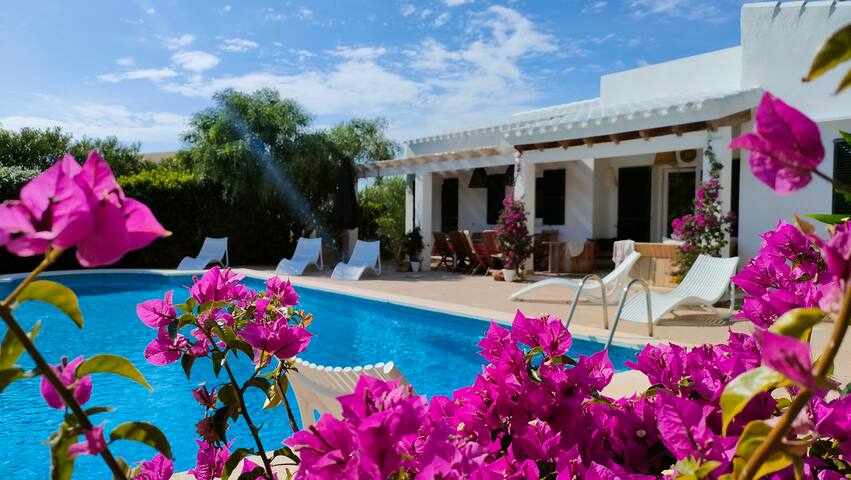 “ESCALe MINORQUINe” : villa de charme plage à pied