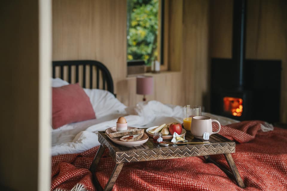 A treehouse for two on an old estate, Elmore, Gloucestershire, United Kingdom, photo 7 of 10