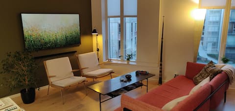 Successful Airbnb property: Modern apartment in hip area in København
