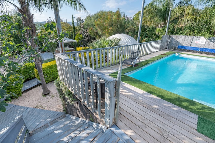 Large Villa – Peaceful Golan Hideaway With Pool - Syrië
