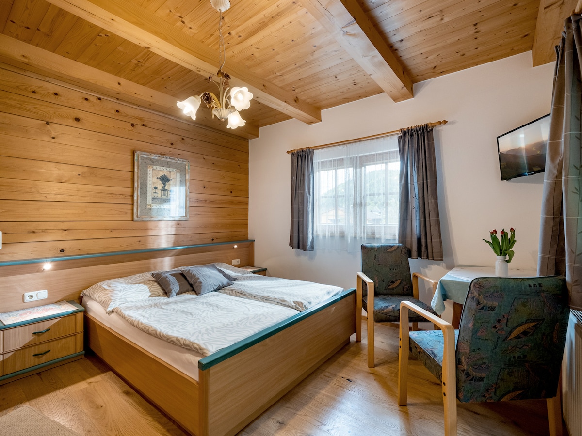 带电视和座椅的卧室（双人）