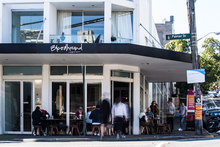 Bloodhound espresso for the coffee lovers, only 7 min from the apartment.