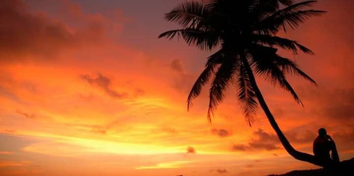 Classic Goa sunset