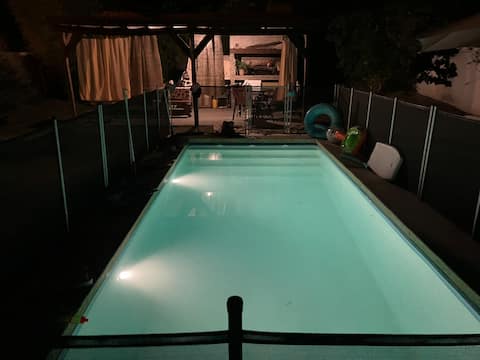 House with heated pool 6th street between d and e