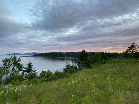 Oceanfront retreat with views of Acadia