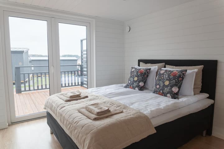 A comfortable bed is equipped with a quality frame mattress and comfortable sheets. I'm sure you'll wake up rested from the sea air enjoying a new day!