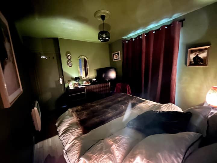 Chambre 2 lit 180x200 matelas EMMA