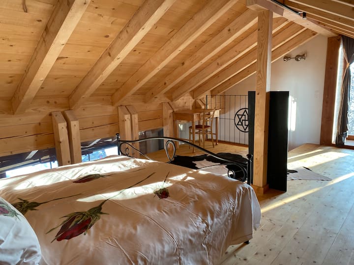 Una cama muy acogedora 