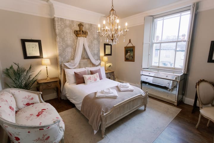 Dormitorio Lady Mary: una habitación apta para María Antonieta 